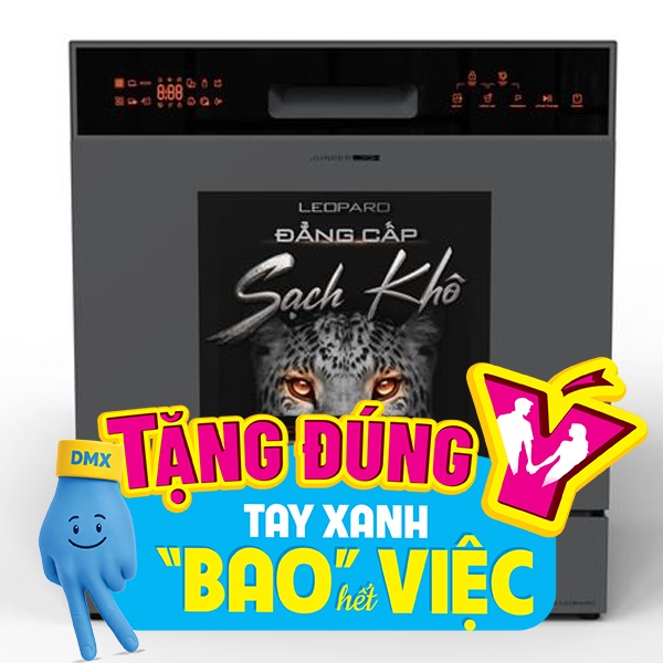 Máy rửa chén độc lập Junger Leopard DWJ-103 Pro